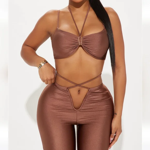 Mocha pants set - Picture 5 of 8